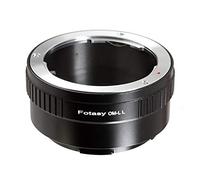 Fotasy Olympus OM Lens to L Adapter, Copper, OM Lens Adapter to L Mount, Compatible with Panasonic S1 S1H S1R S4 S5 Leica SL SL2 TL2 TL Leica T Sigma fp fp L Mirrorless Camera