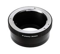 Fotasy Olympus OM Lens to M4/3 Adapter, OM to MFT Mount Converter, for Olympus E-PL8 E-PL9 E-M1 E-M5 E-M10 I II III E-PM2 E-PM1 Pen-F E-M1X/ Panasonic G7 G9 GF8 GH5 GX7 GX8 GX9 GX85 GX80 GX850 G90 G91