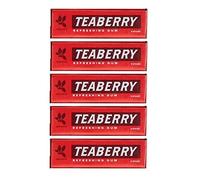 FOTE HOME GOODS Teaberry Chewing Gum - Classic Retro Nostalgic Delicious Flavor Created By Clark'S Finally Back! - Gerrit'S Tea Berry Flavor