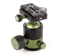 Fotga 20KG Load Metal Heavy Duty Camera Tripod Ball Head with Quick Release Plate, 1/4"Screw Mount for Camera, 3/8" Mount for Tripod