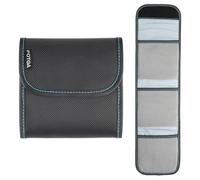 FOTGA 3-Pocket Filter Wallet, Holds Up to 95mm Circular & 100x100mm Square Filters, Waterproof, Durable with Belt Loop