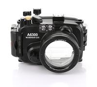 Fotga 40 M/130ft Waterproof Housing Diving Hard Case Cover for Sony A6300 Camera 16 - 50 mm lens