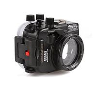 Fotga 40 M 130ft waterproof underwater housing case waterproof case for camera Canon EOS M with 22 mm Lens