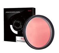 Fotga 43 mm Six-in-One Adjustable Variable Infrared IR Pass X-Ray Lens Filter Continuous 530 nm to 650 nm 680 nm 720 nm 750 nm