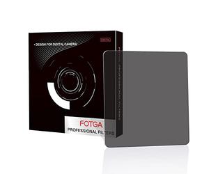 FOTGA 4X4"/100x100mm ND4 Square Neutral Density Filter MC ND 2-Stop ND0.6 Optical Glass for 4x4inch Matte box Cokin Z Hitech LEE