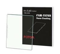 Fotga 4x5.65 Inch 1/8 Stop Black Diffusion Square Filter, Mist Dreamy Cinematic Effec Filter for Cinematic Video Vlog Portrait