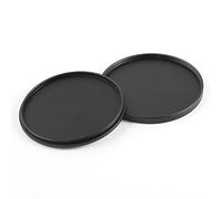 Fotga 77 mm Metal Screw-in Lens Cap Screw In Lens Cap Filter Stackable Storage Bag for Canon Nikon Sony Pentax