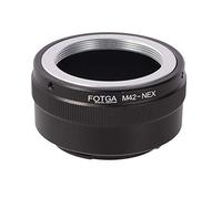 FOTGA Adapter Ring for M42 Lens for Sony E-Mount Mirrorless Camera A7 A7S A7R A7II A7SII A7RII III IV A9 A9II A7C A6600 A6500 A6400 A6300 A6100 A6000 A5100 A5000 A3500 NEX-7/6/5C/3 FS700 VG30 VG900