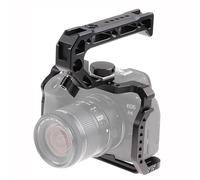 FOTGA Camera Cage and Top Handle Kit for Canon EOS R5/R5C/R6 Camera, Aluminium Alloy Video Vlogging Camera Cage Rig, with Cold Shoe, Quick Release Plate for Arca Swiss Standard