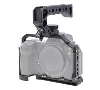 FOTGA Camera Cage and Top Handle Kit for Nikon Z6III Camera, Aluminium Alloy Video Vlogging Camera Cage Stabiliser Rig with NATO Rail, Compatible with Arca Standard Tripod Head