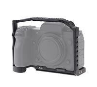 FOTGA Camera Cage for Fujifilm X-H2/X-H2S Camera, Aluminium Video Vlogging Stabilizer Rig with NATO Rail, 1/4"Screw Mount, 3/8"-16 Locating Pin for Arri Grip, Quick Release Plate for Arca-Swiss Tripod