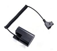 Fotga Coiled D-Tap to LP-E6 LP-E6P Dummy Battery Power Cable, Full Decoded DR-E6/DR-E6P DC Coupler for Canon EOS R5 II R6 III R6V C50 R R5C R6 II R7 5D II/III/IV 6D/6D II 7D/7D II 70D 80D 90D 5DS R