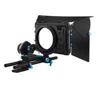 Fotga DP3000 M3 Quick Release Focus Focus + DP3000 M1 Matte Box with Donuts + M3 Standard 15 mm Quick Release Rail Pole Base Plate for SLR Camera such as Canon 5D2 5D3 60D 650D 7D Panosonic GH3 GH4