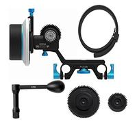 Fotga DP500III Regular 15 mm Rail Lens Follow Focus Lens for Canon Nikon Sony DSLR Mirrorless Cinema Video Camera Filmmaking BMPCC 4K 6K R5C R6 C500 RED ARRI A7/A7R/A7S A9 II III Z6 7