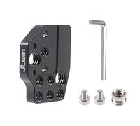 FOTGA Expansion Mounting Plate with Cold Shoe and 1/4"-20 and 3/8"-16 Thread for DJI Ronin S/SC/RS2/RSC2/RS3/RS3 PRO/RS3 Mini Gimbal Stabilizer, Monitor, Magic Arm, Microphone, LED Video Light