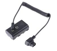 Fotga Extendable Power Adapter Cable for D-tap Connector to NP-F Dummy Battery NP-F550/570/750/770 NP-F960 NP-F970 to Power Video LED Light Monitor