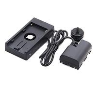 Fotga F970 Battery Buckling Board to LP-E6 Adapter Mount Plate for Canon 5D2 5D3 5D4 6D 6D2 7D 7D2 60D 70D 80D and Sony NP-F970 F960 F770 F750 F570 F550 Battery