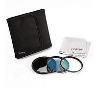 FOTGA FTDB692 77 mm Slim Optical Glass Camera Lens Filter Kits (Variable ND2-ND409 ND + MC UV + MC CPL Filter) + Filter Pouch, Fits for Canon Nikon Sony Pentax DSLR Mirrorless Camera Lens