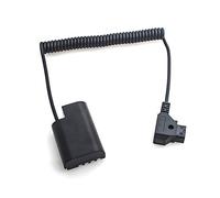 FOTGA FTNJ245 Extendable Power Adapter Cable for D-Tap Connector to Dummy Battery DMW-BLF19 for Panasonic GH3 GH4 GH5 GH5s Camera
