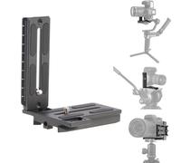 Fotga L-Shape Bracket Vertical Camera Quick Release Mount Plate for Zhiyun Crane 2 3 LAB Weebill 2 3 Weebill-S for DJI Ronin SC2 RS2 Gimbal Stabilizer Compatible with Manfrotto Tripod Ball Head
