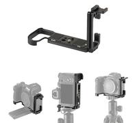 FOTGA L-Shape Bracket Vertical Camera Quick Release Plate for Nikon Z5 II Mirrorless camera,Arca Tripod Mount Plate,A Cold Shoe Mount,Base Plate Compatible with DJI Ronin RS 2 3 4 and Pro Gimbal