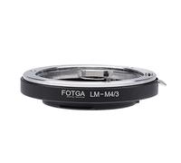 Fotga Lens Adapter Converter for Leica M Lens to M4/3 Micro Four Thirds MFT Mirrorless Cameras for Panasonic GH3/4 GH5 GH6 GF6 G100 GF10 GX9 GX85 Olympus OM-1 E-M10 III E-P7 E-PL8 /9