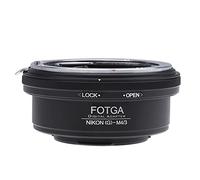 Fotga Lens Adapter Converter for Nikon G F AI AIS Lens to M4/3 Micro Four Thirds MFT Mirrorless Cameras for Panasonic GH5 GH6 GF6 GF10 GX9 GX85 Olympus OM-1 E-M10 III E-P7 E-PL8/ 9