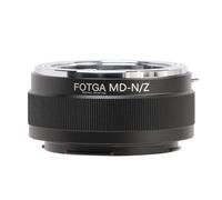 FOTGA Lens Mount Adapter Ring for Minolta MD Mount Lens to Z-Mount Mirrorless Camera, Compatible with Nikon Z50 Z30 Z9 Z8 Z7II Z6II Z7 Z6 Z5 Zf Zfc Full Frame Mirrorless Camera
