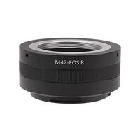 Fotga M42-EOSR M42 to RF Lens Adapter, Full Metal Manual Focus Adapter Converter for M42 Mount Lens for Canon EOS R Series R5 R6 R7 R8 RP R3 R10 R50 R100 Mirrorless Camera, Enable Infinity Focus
