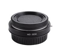 Fotga MD-EOS Lens Mount Adapter Ring with Glass for Minolta MD MC Lens to Canon EOS Camera EF EF-S 300D 350D 400D 450D 500D 550D 600D 1000D 1100D 1200D 750D 760D Digital Rebels T1i, XT, XTi, Xs, Xsi