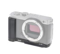 FOTGA Metal Handle, L-shaped Handle with Quick Release Plate Mount for Panasonic LUMIX S9 Camera, Integrated Quick Release Plate Compatible with Arca Swiss Tripod