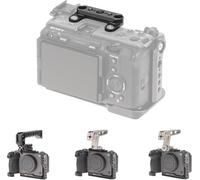 FOTGA Nato Rail Adapter Plate to Top Handle for Sony FX2 FX3 FX3A FX30 Cinema Camera Low-angle Shooting,1/4"-20 3/8"-16 Holes with Arri Location