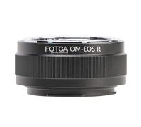 Fotga OM-EOSR OM to RF Lens Adapter, Full Metal Manual Focus Adapter Converter for Olympus OM Mount Lens for Canon EOS R RP R3 R5 R5C R6 R6II R7 R8 R10 R50 R100 Mirrorless Camera