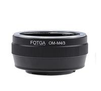 Fotga OM-M4/3 Manual Lens Mount Adapter for Olympus Zuiko OM Mount Lens to Micro 4/3 Camera System,Compatible with Panasonic Olympus MFT Mirrorless Cameras