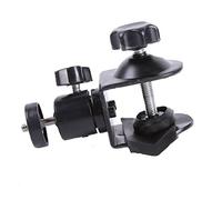 Fotga Photo Studio Multi-function Metal U Clip Clamp with 360 degree 1/4" Ball Head for Camera, Flash, Light stand