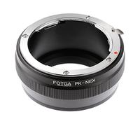 FOTGA PK K Lens to NEX E-Mount Adapter For Sony NEX3 NEX5 5N 5R 5C NEX7 NEX6 Adapter Ring for Alpha a7 a7S a7R a7II a7SII a7RII A7III A7RIII A7SIII A9 a6500 a6300 a6000 a5100 a5000 a3500 camera