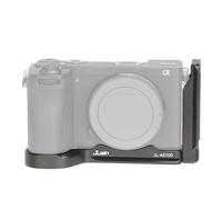 FOTGA Quick Release Plate L-Shaped Bracket Holder for Sony Alpha A6700 (ILCE-6700) Mirrorless Camera, Extendable Vertical Plate for DJI RS2/RSC2/RS3/RS3 Pro/RS3 Mini Gimbal Stabilizer