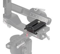 FOTGA Upper Quick Release Plate for DJI RS3 Mini, Arca-Swiss Compatible Camera Tripod Mount, Lightweight CNC Aluminium, Secure D-Ring, Also Fits RS2 RSC2 RS3 Pro Gimbal Stabilizers