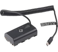 FOTGA USB Type-C Power Adapter Cable to NP-F550 Dummy Battery NP-F Replacement NP-F970 NP-F960 NP-F750 NP-770 NP-F570 to Power Camera Field Monitor Atomos Ninja V Shinobi LED Light DSLR Camera