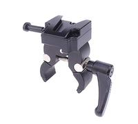 Fotga V-Mount Battery Adapter with Super Clamp Crab Pliers Clip for Mounting to Lighting Stand Pipe Tripod Support Rod
