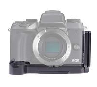 FOTGA Vertical Shoot Quick Release Plate L-Shaped Bracket Holder Hand Grip for Canon EOS M5 Mirrorless Camera Body Compatible with Arca-Swiss Standard