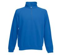 FOTL Men's Zip Neck Sweatshirt Premium Sweat Jacket Quarter 70/30 Zip Neck Top