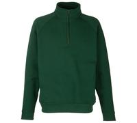 FOTL Men's Zip Neck Sweatshirt Premium Sweat Jacket Quarter 70/30 Zip Neck Top
