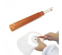 FOTN 3PCS Ostomy Bag Scissor - Stoma Pouch Shear Nursing Cutter 5inch with Blunt Round Tip for Colostomy Ileostomy Care (Traditional, Count, 3)