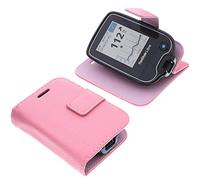 foto-kontor Bag compatible with Abbott Freestyle Libre 2 Book Style pink case protection cover book