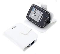 foto-kontor Bag compatible with Abbott Freestyle Libre 2 Book Style white case protection cover book
