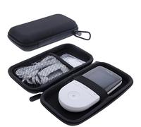 foto-kontor Bag compatible with Beurer EM49 TENS/EMS Storage Bag for Electrical Stimulation Device Protective Portable Hard Travel Case Storage Pouch Cover Organizer black