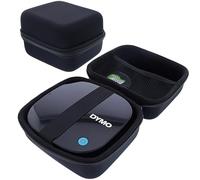 foto-kontor Bag Compatible with DYMO Letratag 200B Label Printer Protective case Storage Cover Water-Resistant Transport Bag with mesh Pocket for Accessories Black