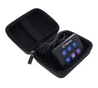 foto-kontor Bag Compatible with Elgato Stream Deck Mini Protective Cover Carry Case - Safe Protection for on The go - Black