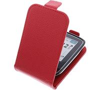 foto-kontor Case compatible with Abbott Freestyle Libre 2 Flip Style red protection